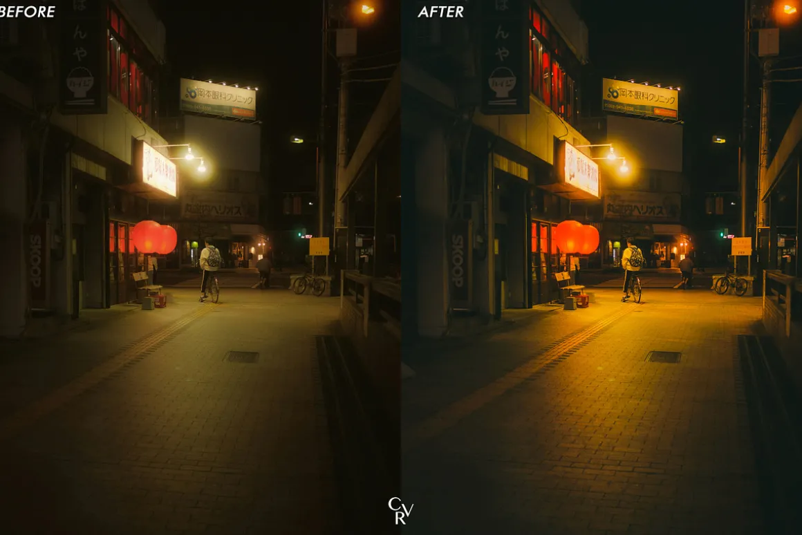 Cinematic Night Lightroom Presets