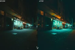 Cinematic Night Lightroom Presets