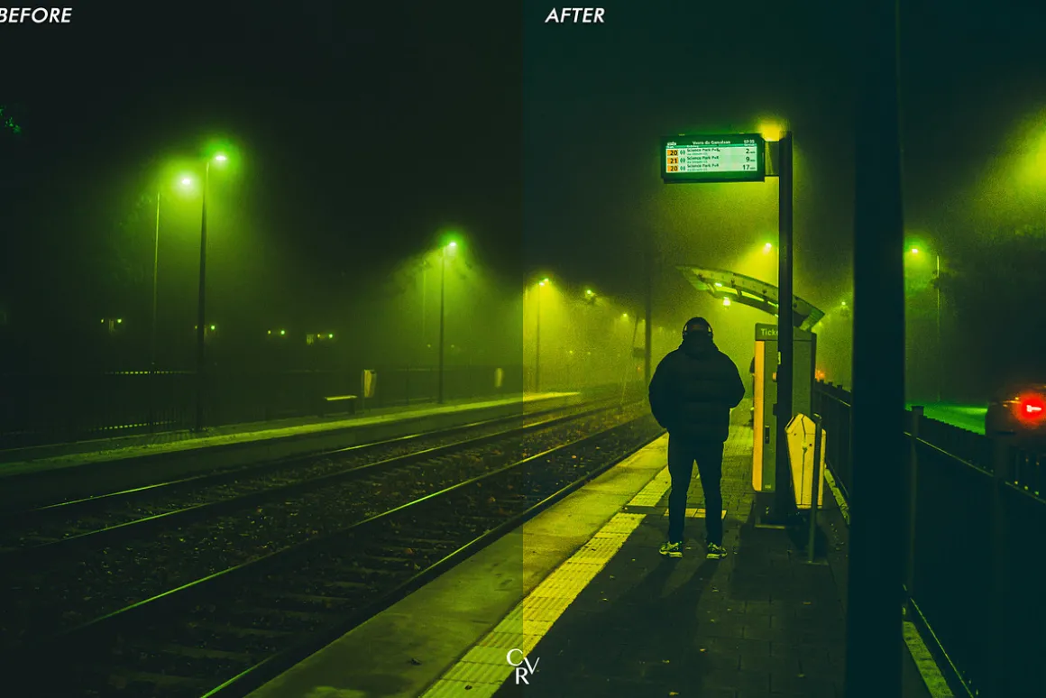 Cinematic Night Lightroom Presets
