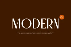 Cisqedo - Modern Luxury Font