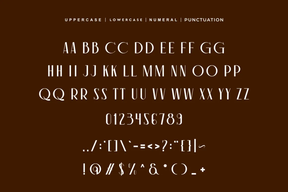 Cisqedo - Modern Luxury Font