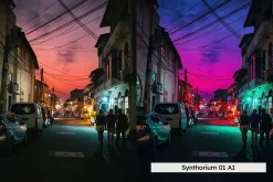 20 City Neon Lightroom Preset & LUTS