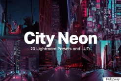 20 City Neon Lightroom Preset & LUTS
