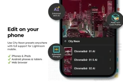 20 City Neon Lightroom Preset & LUTS