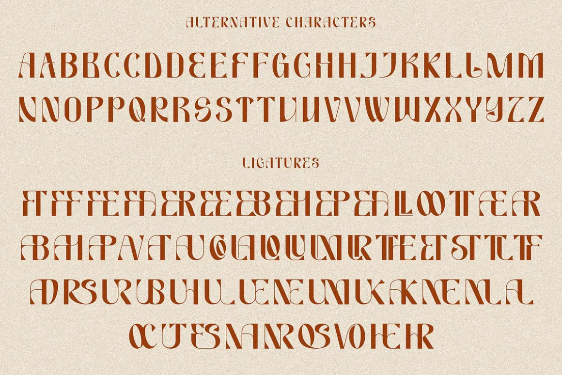 Clamerine a Classic Stylish Font