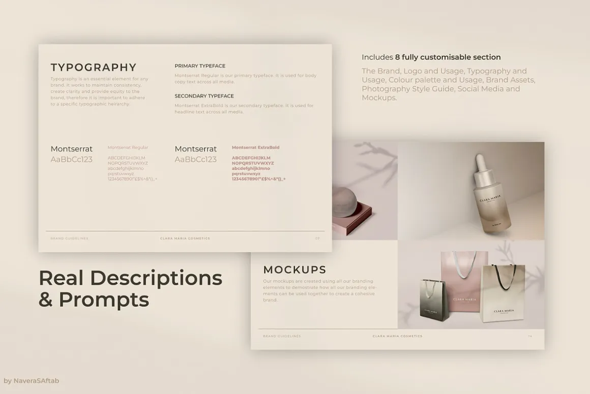 Clara | Brand Guidelines Template
