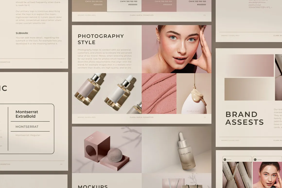 Clara | Brand Guidelines Template