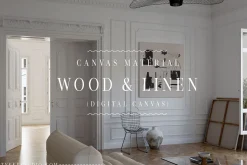 CLARAS ROOM Canvas & Frame Mockup