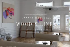CLARAS ROOM Canvas & Frame Mockup