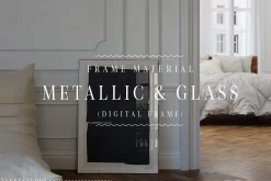 CLARAS ROOM Canvas & Frame Mockup