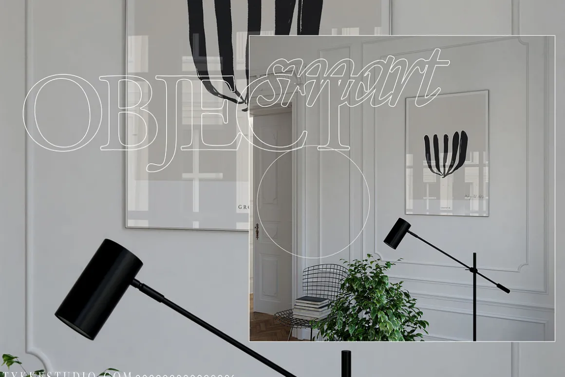 CLARAS ROOM Canvas & Frame Mockup