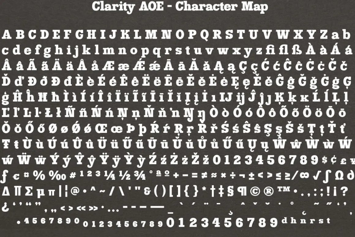 Clarity AOE Family