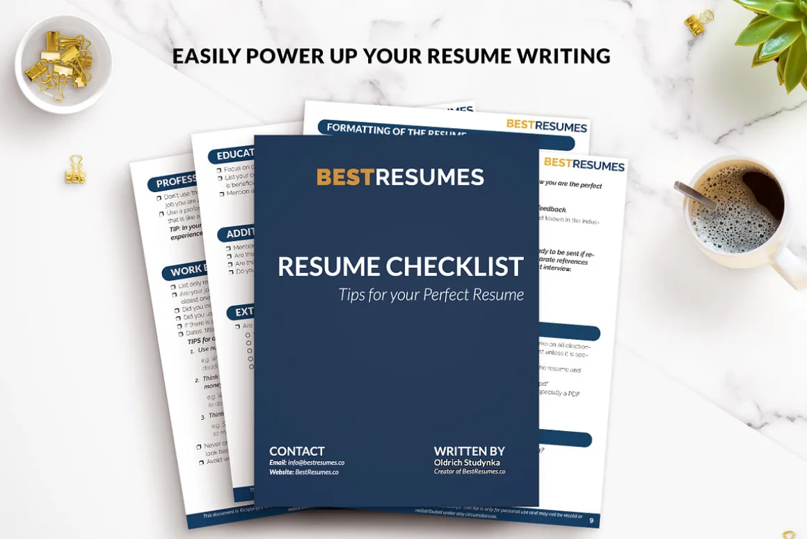 Classic ATS Resume Template Word/Mac