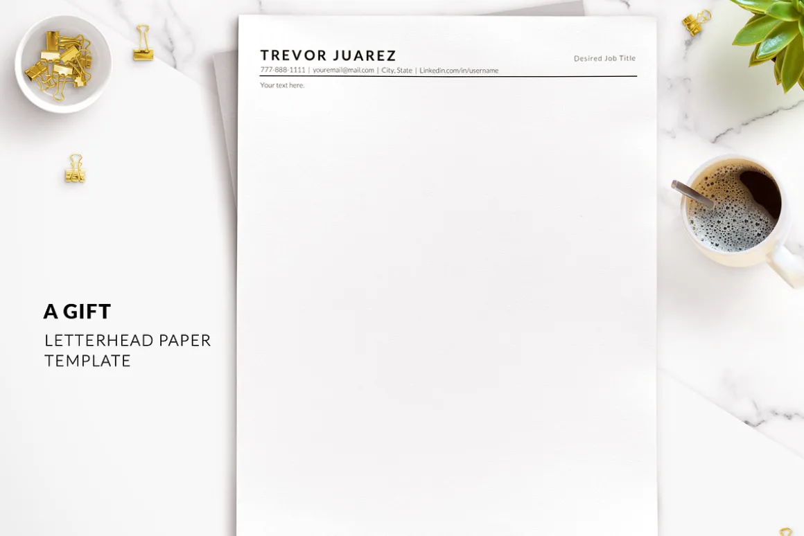 Classic ATS Resume Template Word/Mac