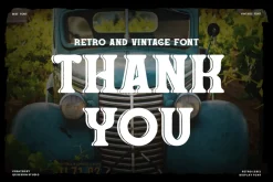 Classic Geqaso - Retro Slab Font