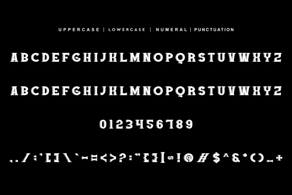 Classic Geqaso - Retro Slab Font