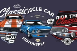 Classic Car Vector Pack