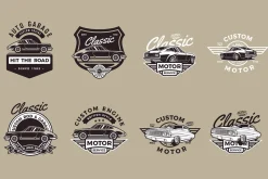 Classic Car Vector Pack