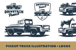 Classic Farm Pickup truck