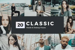20 Classic Lightroom Presets & LUTs