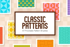 Classic Patterns | Procreate Brushes
