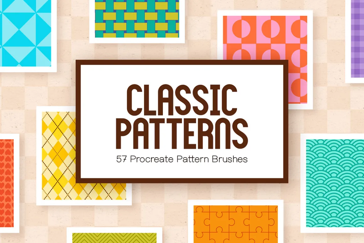 Classic Patterns | Procreate Brushes