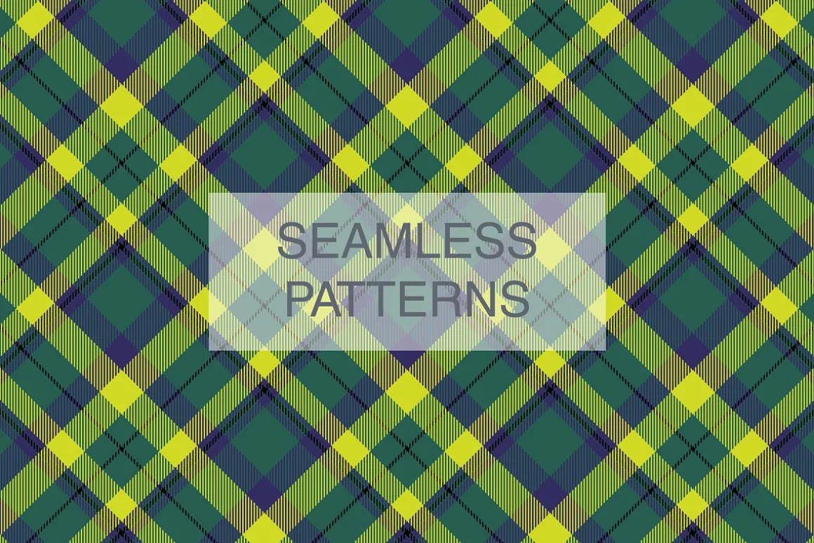 #37 Classic Tartan Pattern in Vector