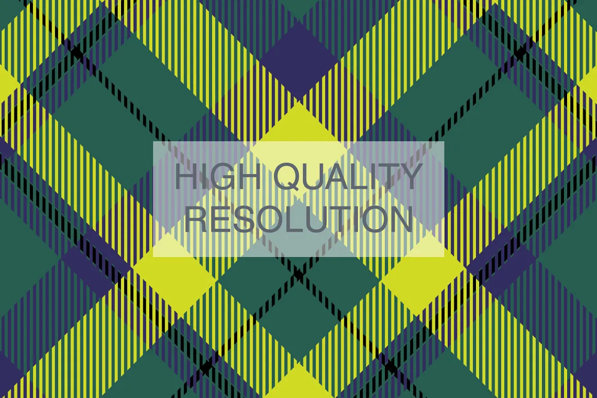 #37 Classic Tartan Pattern in Vector