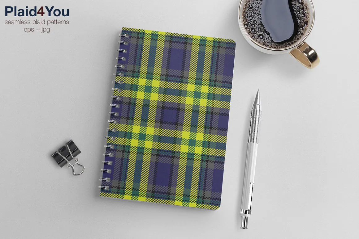 #37 Classic Tartan Pattern in Vector
