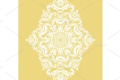 Classic Vector Fine Pattern With