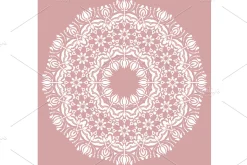 Classic Vector Fine Pattern With