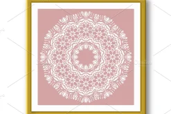Classic Vector Fine Pattern With