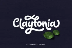 Claytonia Bold Script