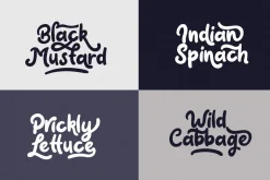 Claytonia Bold Script