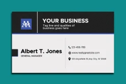 Clean Professional Business Card