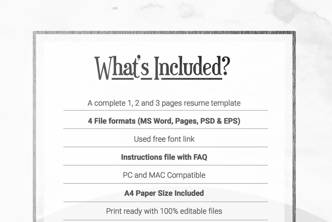 Clean Resume