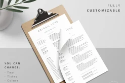 Clean Resume Pack | Word, Pages