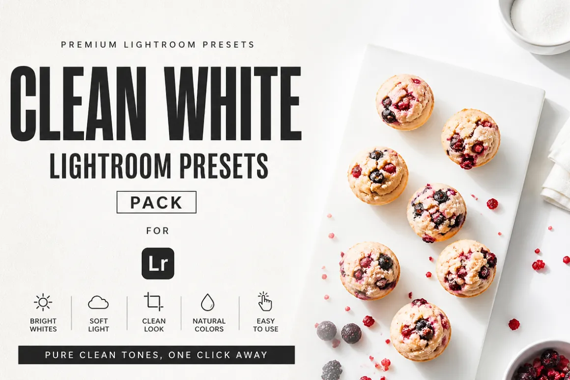 Clean White Lightroom Presets