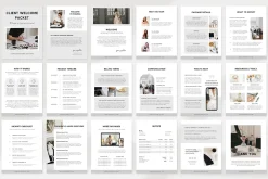 Client Welcome Book Template