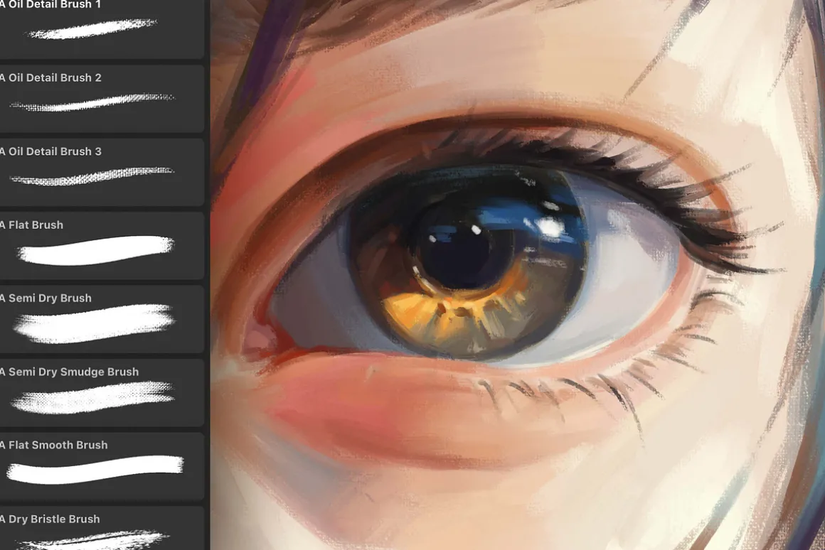 Clip Studio Classy Oil Brushes