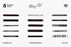 Clip Studio Classy Oil Brushes
