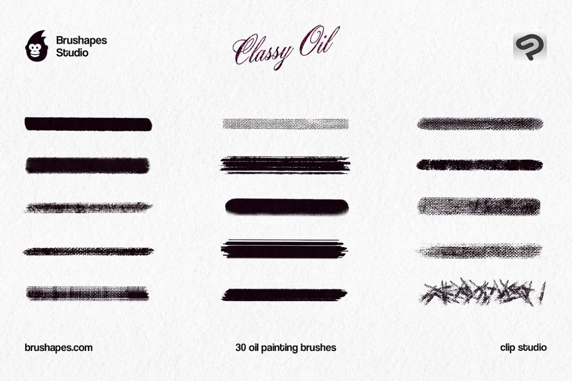 Clip Studio Classy Oil Brushes