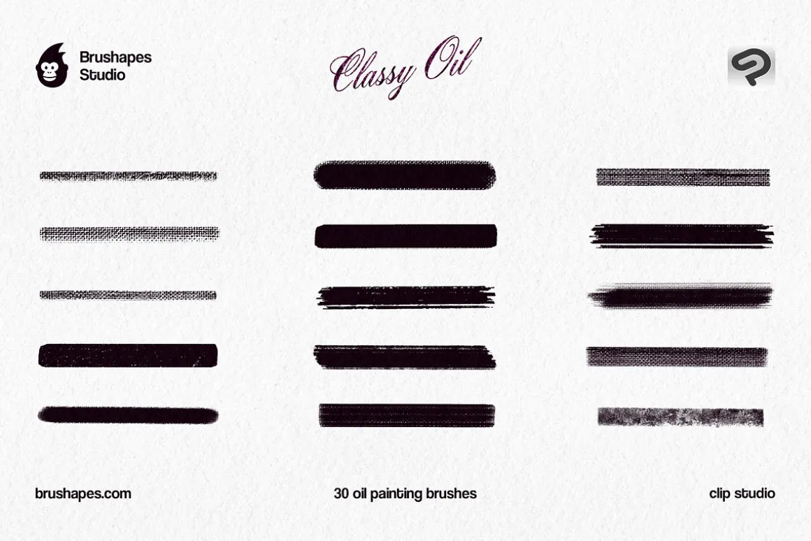 Clip Studio Classy Oil Brushes