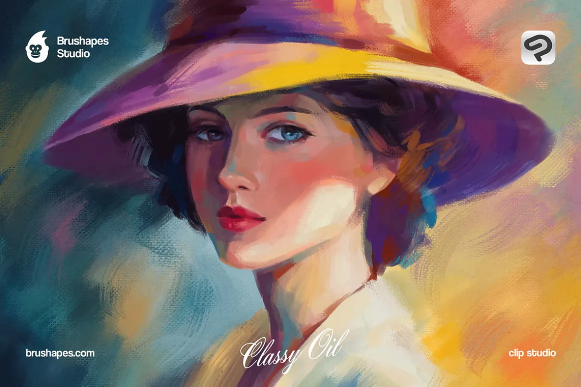 Clip Studio Classy Oil Brushes