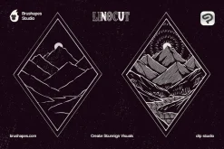 Clip Studio Linocut Brushes
