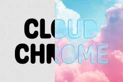 Cloud Chrome Effect