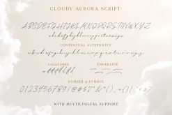 Cloudy Aurora - Font Duo (+LOGOS)