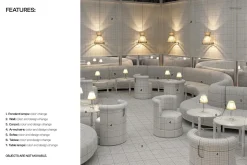 Club Lounge Interior Mockup