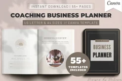 Coaching Business Planner | Canva