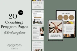 Coaching Program Pages | Canva Ebook
